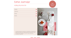 Desktop Screenshot of estherjostmeijer.nl